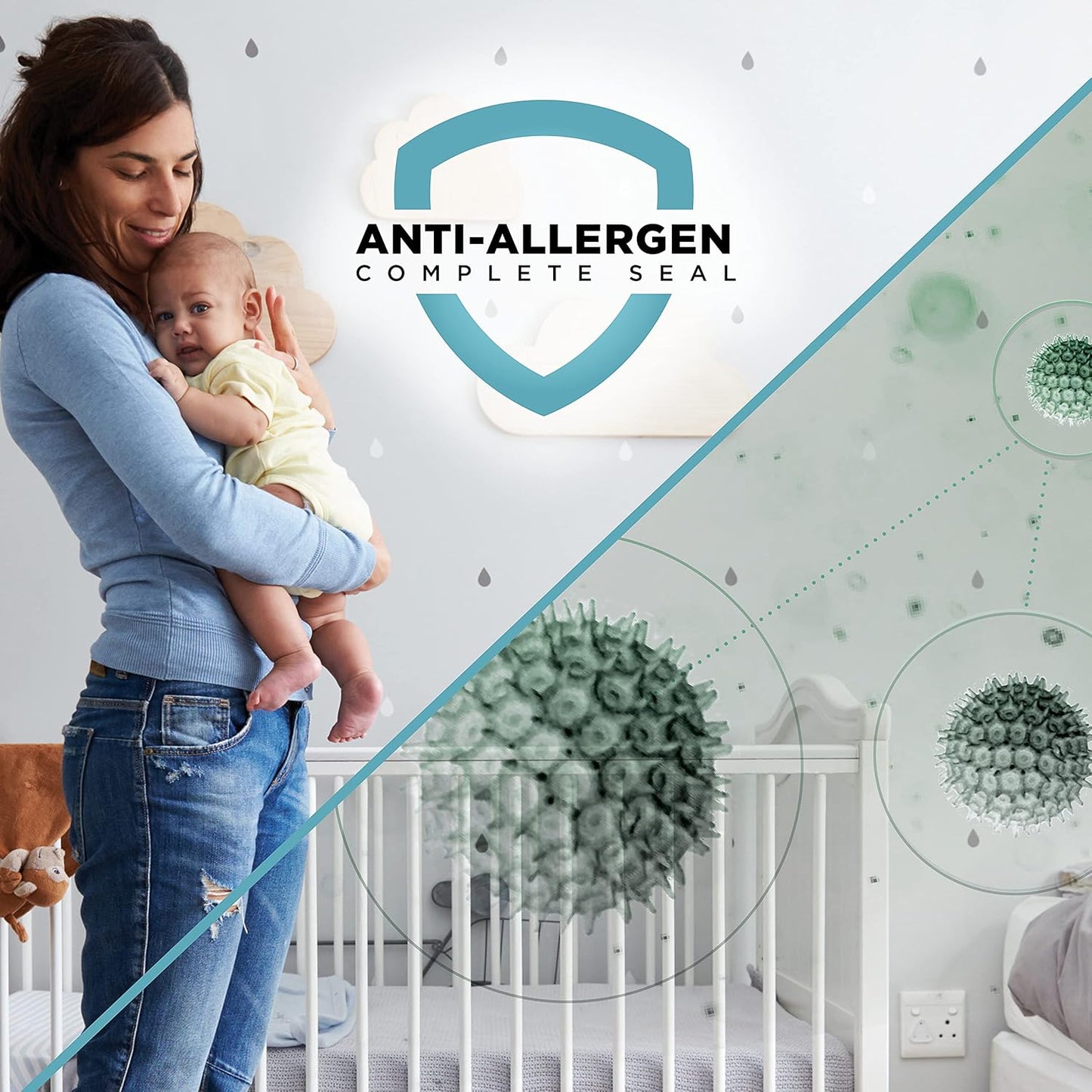 Shark Upright Vacuum, Navigator Lift-Away with Self-Cleaning Brushroll, HEPA Filter, Swivel Steering, Upholstery Tool & Pet Crevice Tool, Perfect for Pets & Multi-Surface, Teal, ZU503AMZ